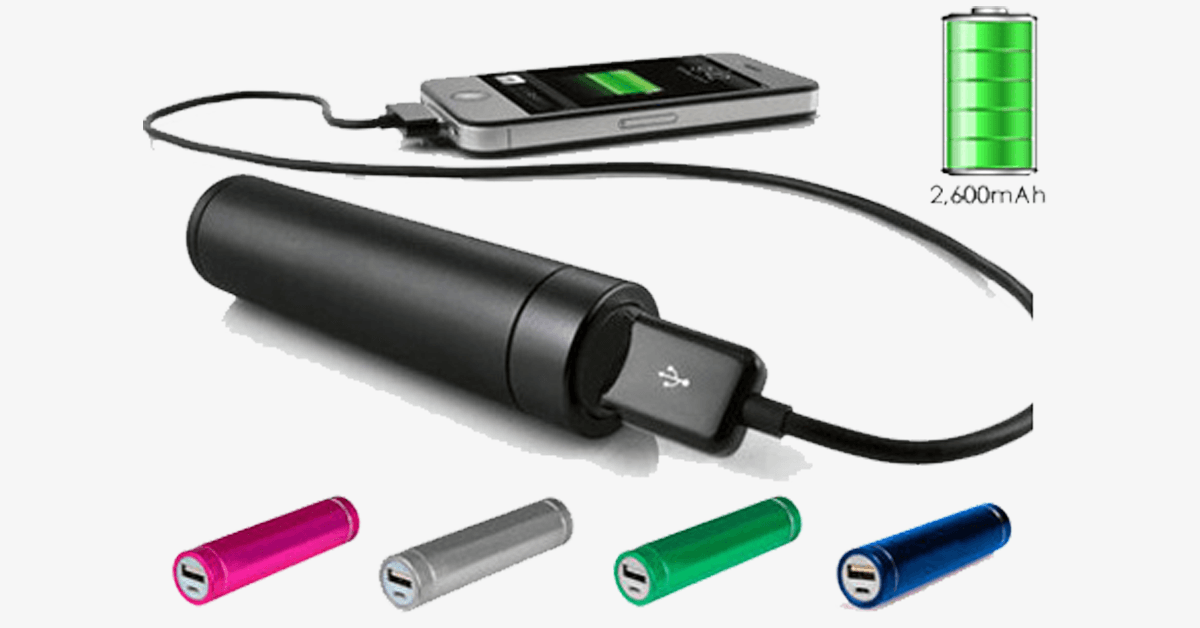 Battery Charger for Mobile Devices - Assorted Colors-Shark Find