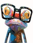 Geeky Frog - Van-Go Paint-By-Number Kit-Shark Find