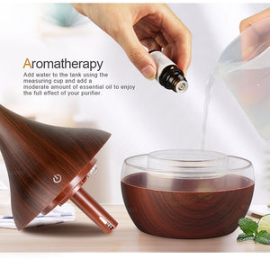 Vintage Ultrasonic Air Humidifier (USB - Touch LED)