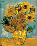 Sunflowers - Van-Go Paint-by-Number Kit-Shark Find