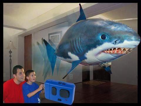 Air Shark™ - The Remote Controlled Fish Blimp-Shark Find